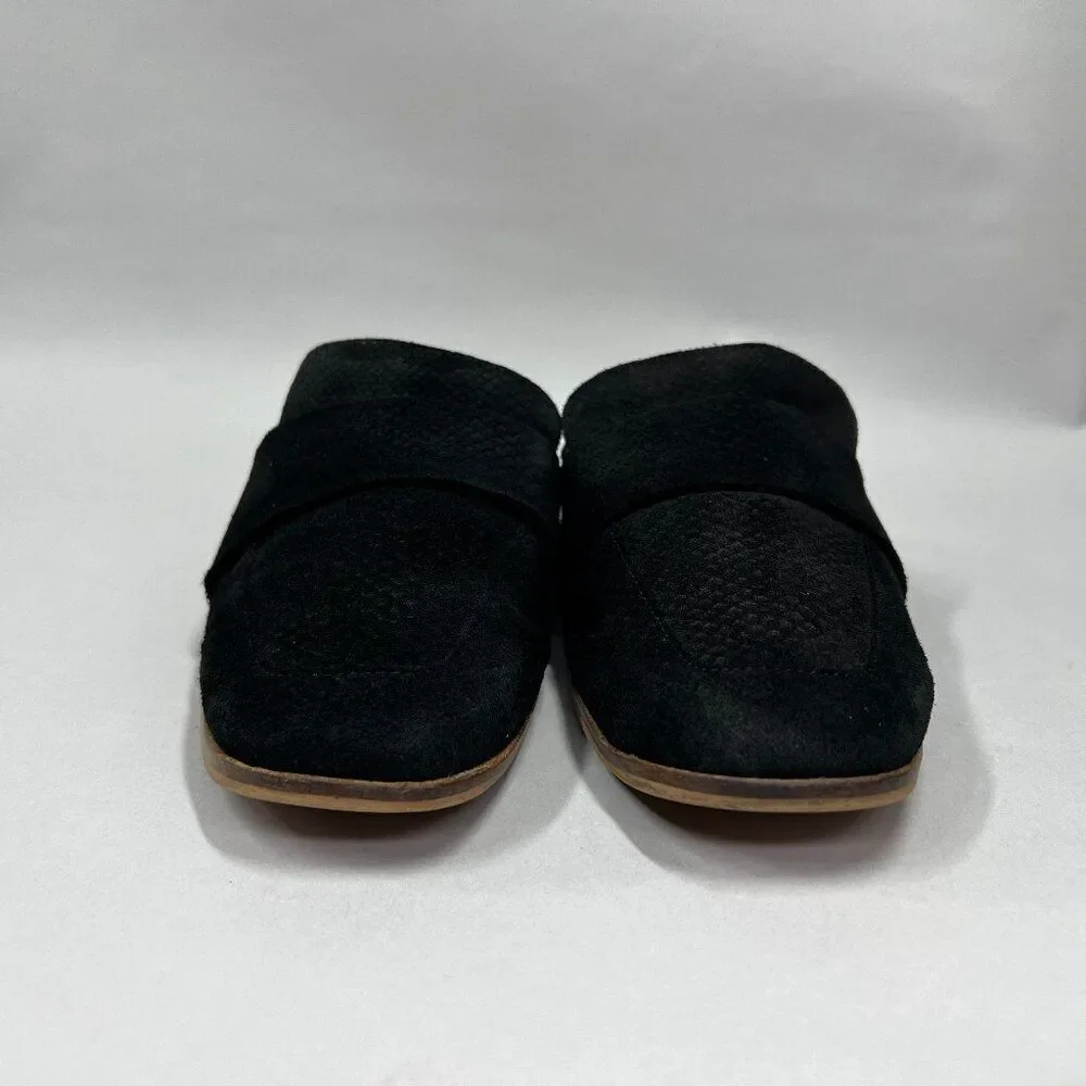 Free People At Ease Mules Women's Size 9.5 Black Slip‎ On Shoes